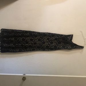 Windsor fitted off the shoulder dress